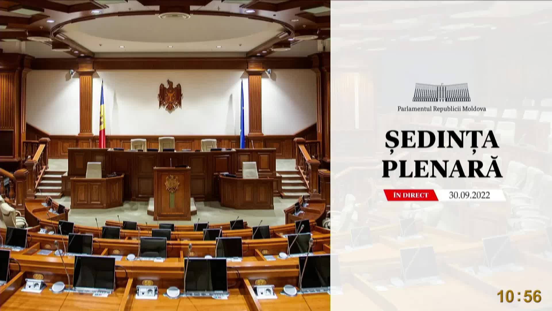 Ședința Parlamentului Republicii Moldova din 30 septembrie 2022