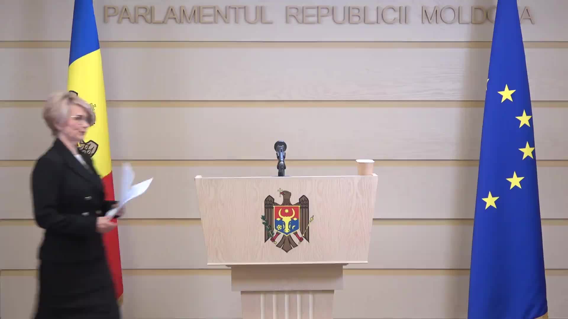 Briefing de presă al deputaților Fracțiunii parlamentare a Blocului Comuniștilor și Socialiștilor