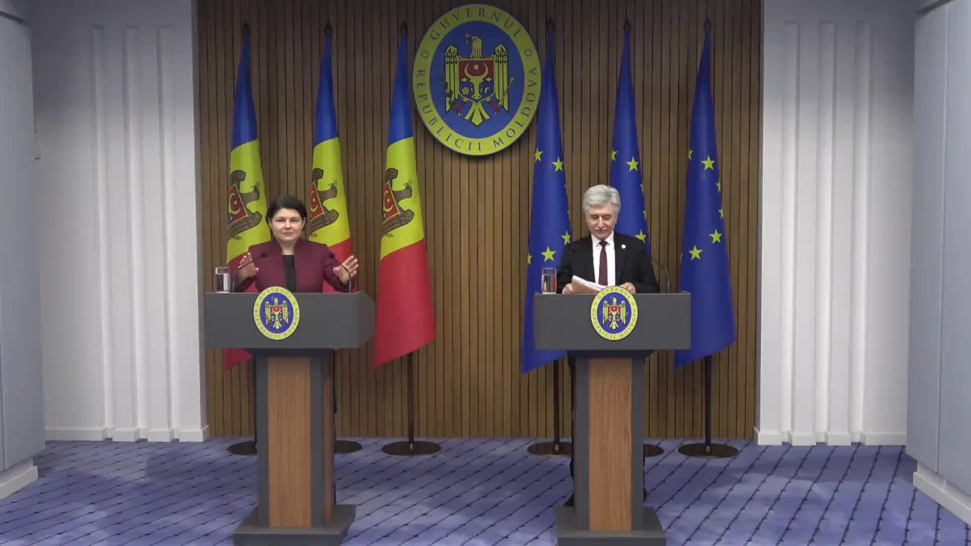 Briefing de presă susținut de prim-ministra Republicii Moldova, Natalia Gavrilița, și ministrul Finanțelor, Dumitru Budianshi, după ședința Guvernului Republicii Moldova din 7 decembrie 2022