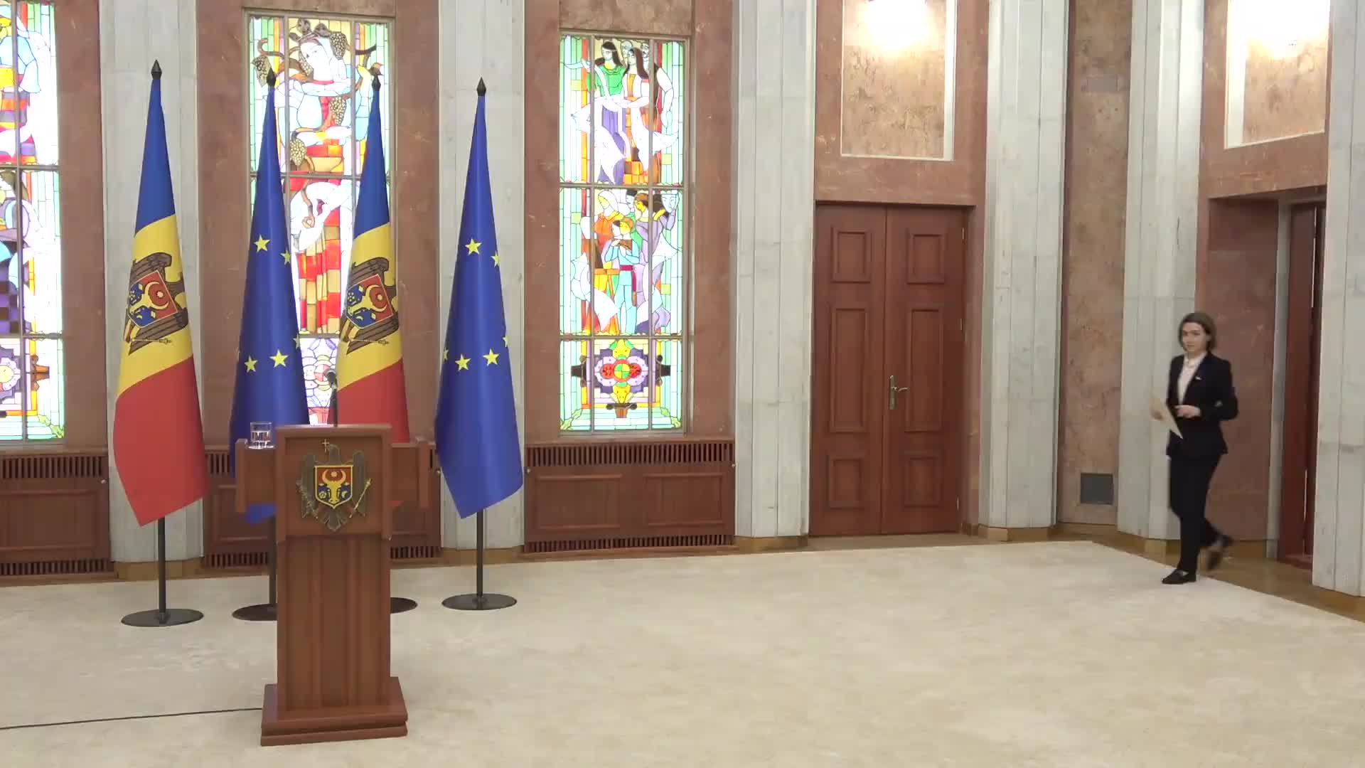 Briefing de presă susținut de președinta Republicii Moldova, Maia Sandu, după ședința Consiliului Suprem de Securitate din 20 martie 2023