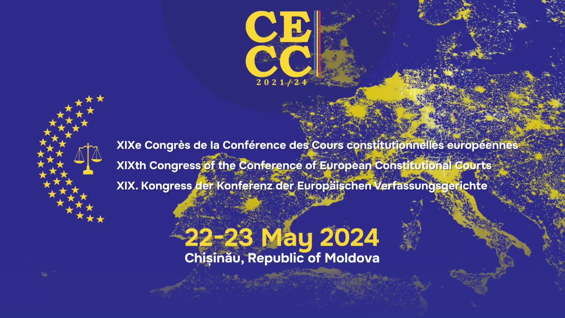 Briefing de presă dedicat celui de-al XIX-lea Congres al Conferinței Curților Constituționale Europene