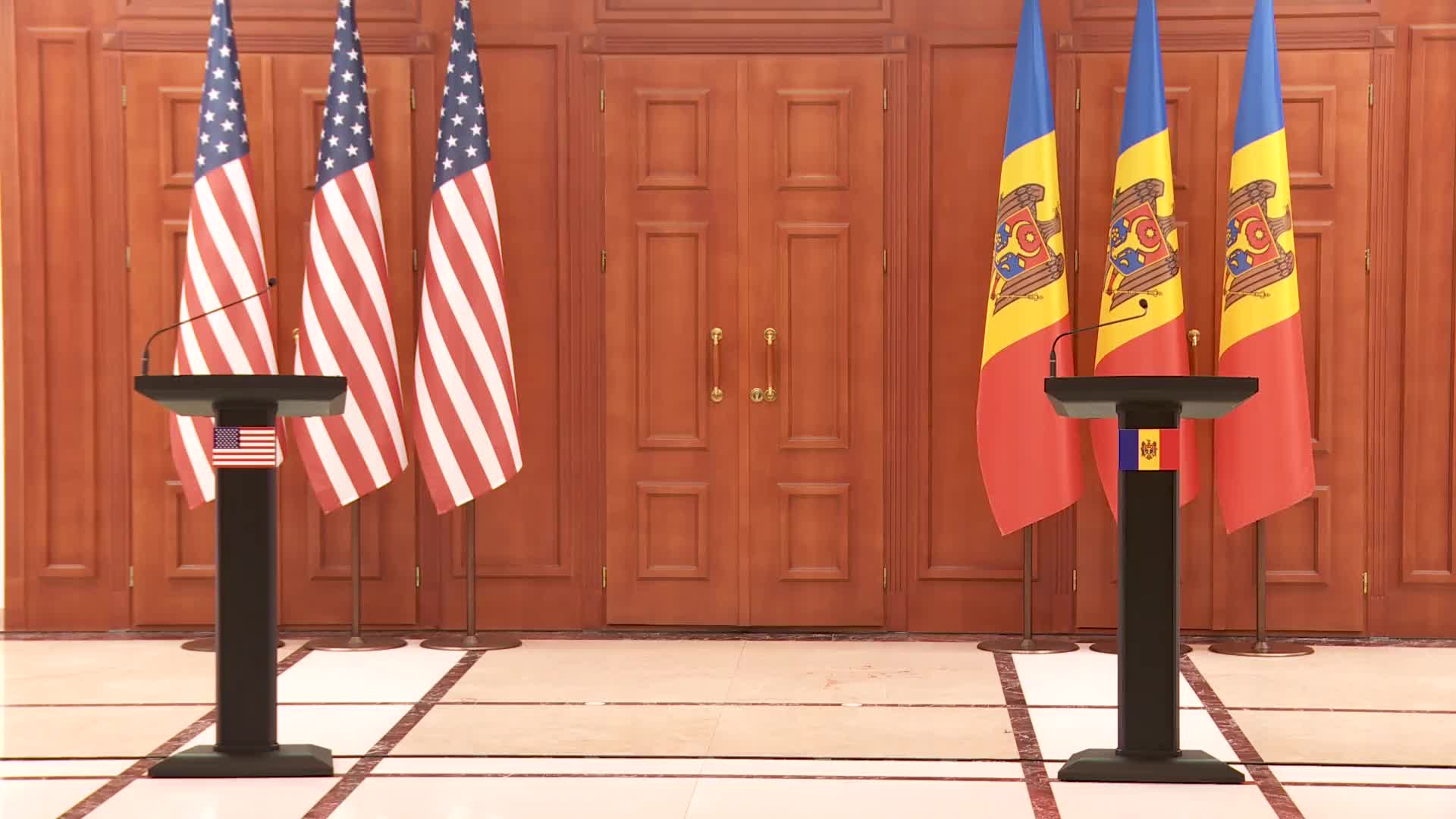 Conferință de presă susținută de președinta Republicii Moldova, Maia Sandu, și Secretar de stat al Statelor Unite ale Americi, Antony Blinken