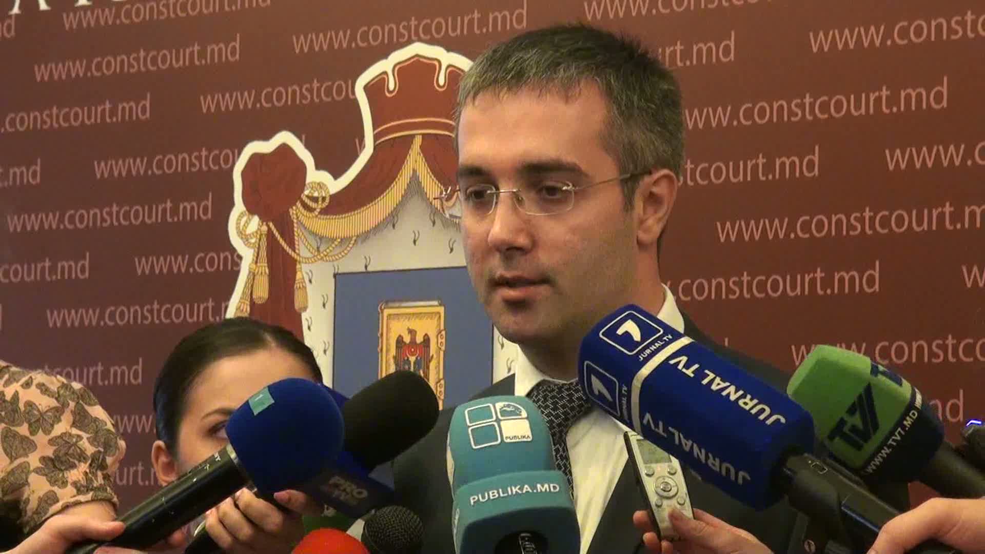 Declarațiile lui Sergiu Sîrbu după pronunțarea hotărârii Curții Constituționale cu privire la demiterea Procurorului General