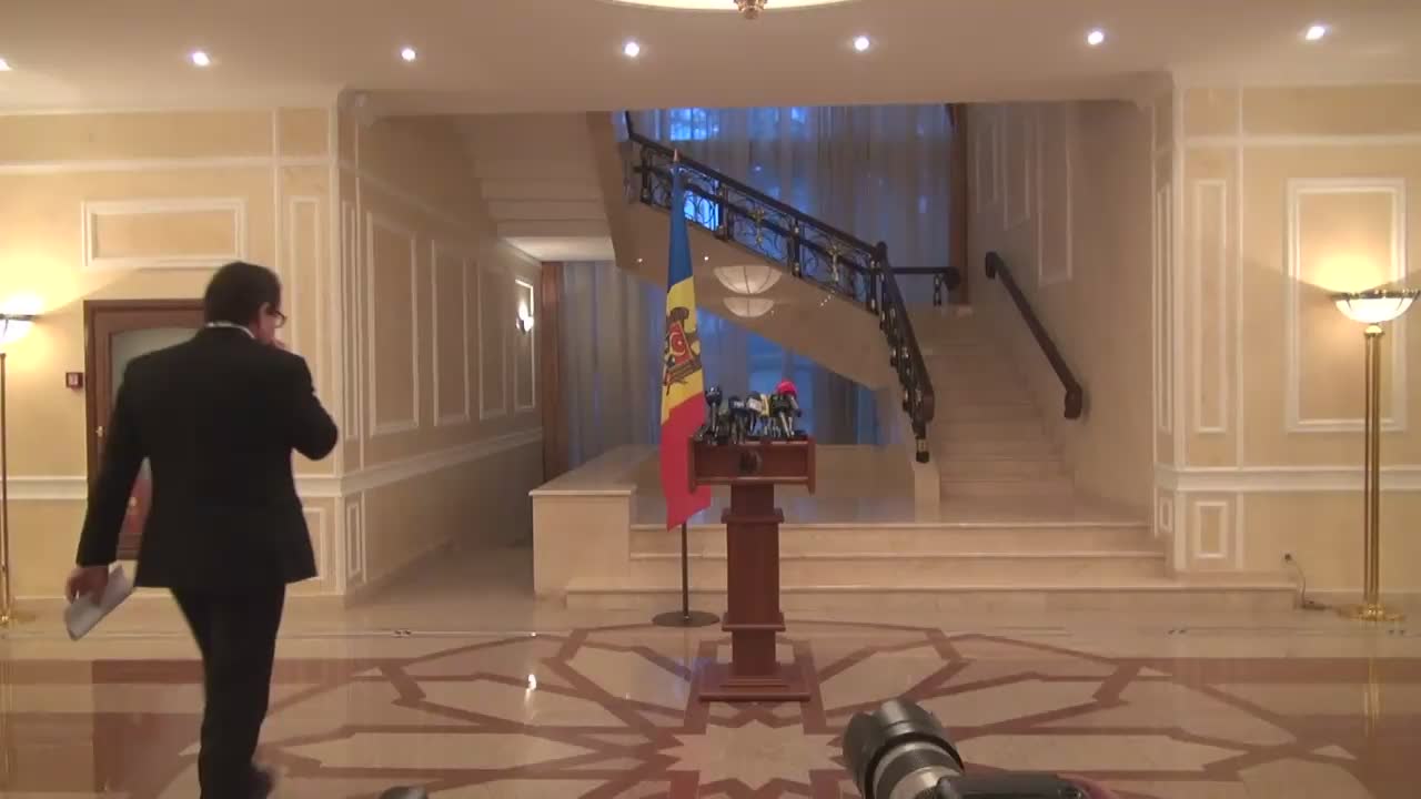 Briefing susținut de prim-ministrul desemnat, Ion Păduraru