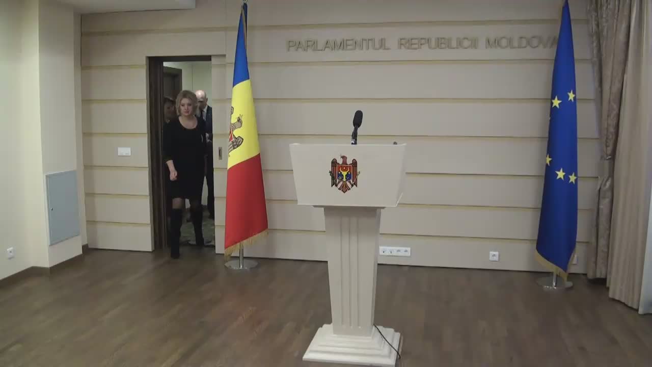 Declarații după consultările prim-ministrului desemnat, Pavel Filip, cu deputații din Platforma Social-Democrată pentru Moldova