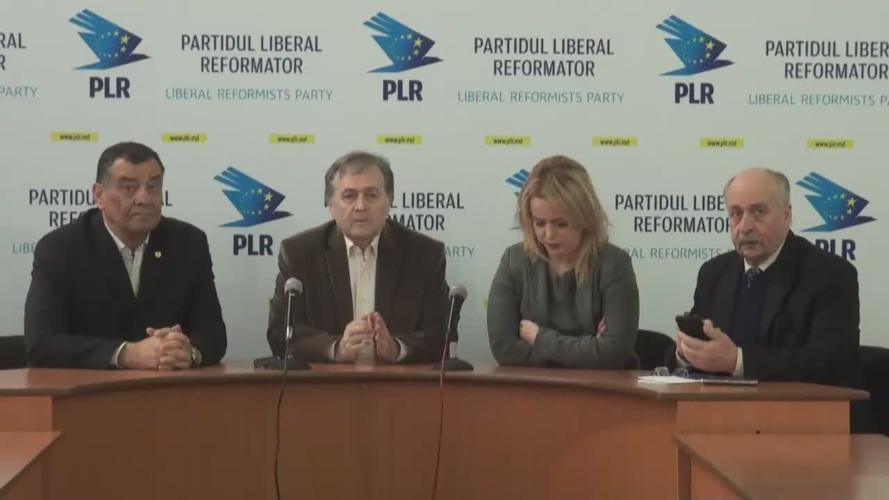 Conferință de presă organizată de Partidul Liberal Reformator cu tema „Dosarul concesionării ilegale a Aeroportului Internațional Chișinău: maraton ajuns pe ultima sută de metri”