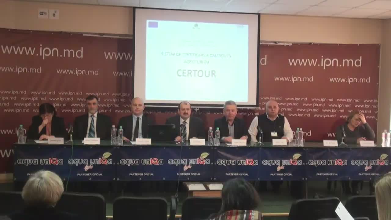 Conferința de presă organizată de Asociația de Dezvoltare a Turismului în Moldova cu tema „O nouă rețea internațională include agro-pensiunile din Moldova în circuitul internațional”
