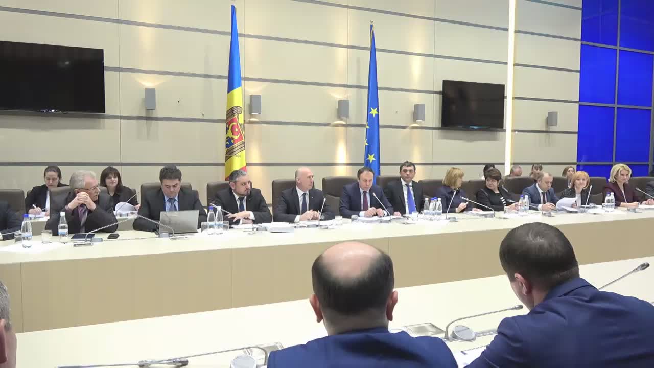 Ședința comună a Guvernului și a Parlamentului Republicii Moldova