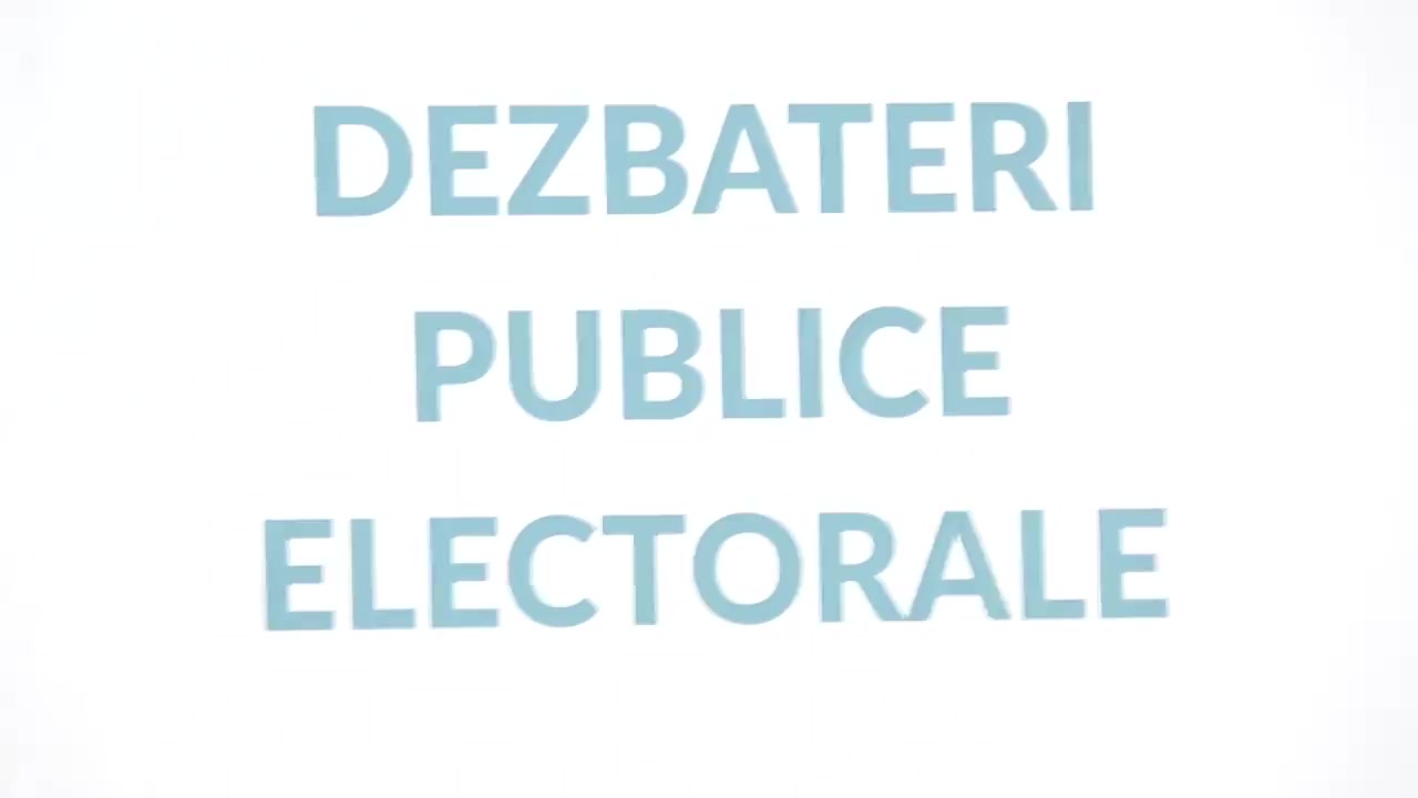 Dezbateri publice electorale organizate de Promo-LEX în mun. Chișinău dintre candidații la funcția de primar general, Ion Ceban și Andrei Năstase