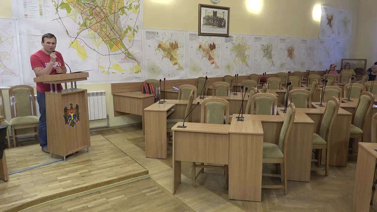 Ședința Consiliului Municipal Chișinău din 15 iunie 2018
