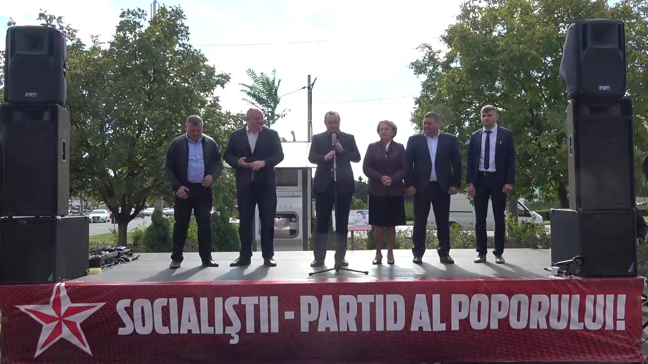 Prezentarea candidatului din partea Partidului Socialiștilor din Republica Moldova pentru circumscripția electorală nr. 30 (Chișinău, sectorul Ciocana)