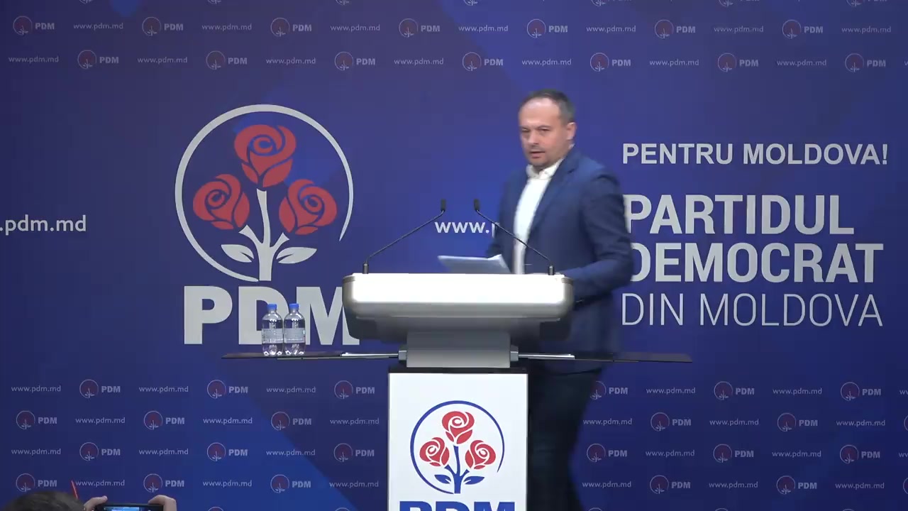 Briefing susținut de Partidul Democrat din Moldova