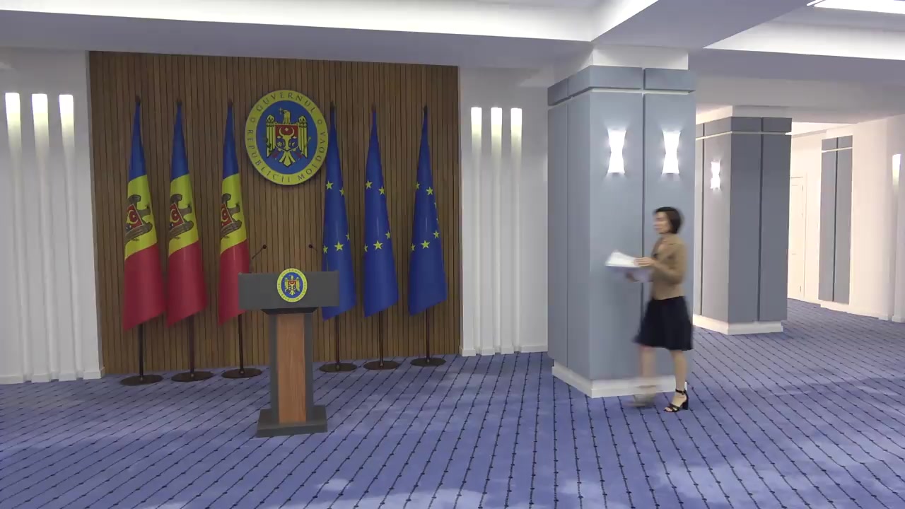 Briefing susținut de Prim-ministrul Republicii Moldova, Maia Sandu
