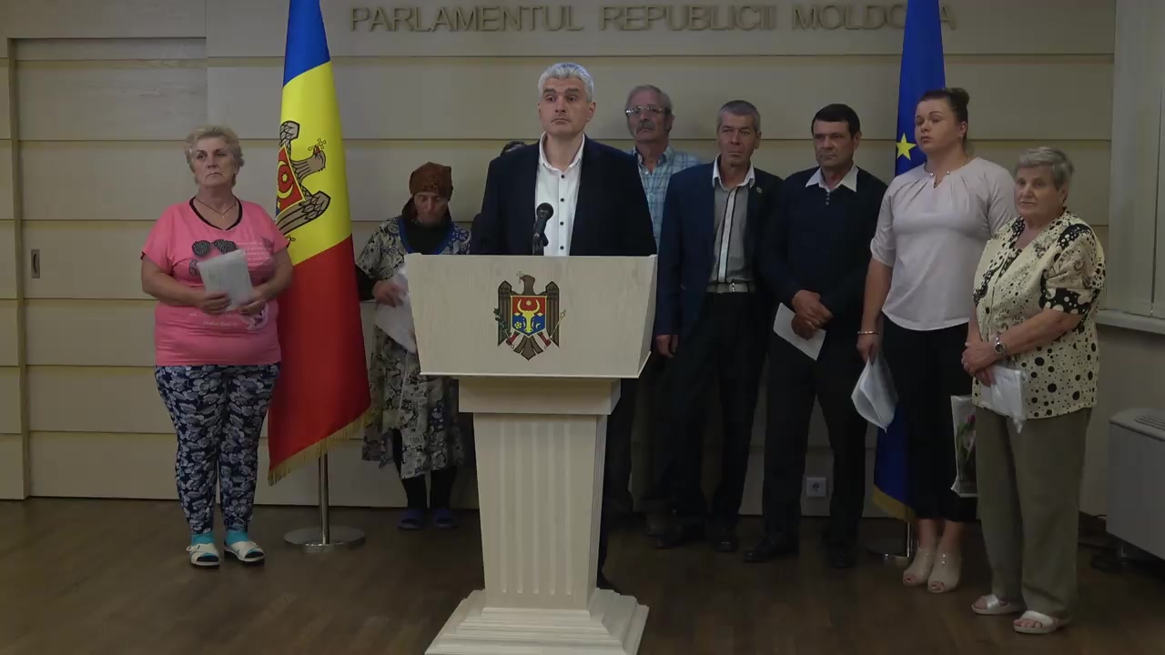 Briefing susținut de vicepreședintele Parlamentului Republicii Moldova, Alexandru Slusari
