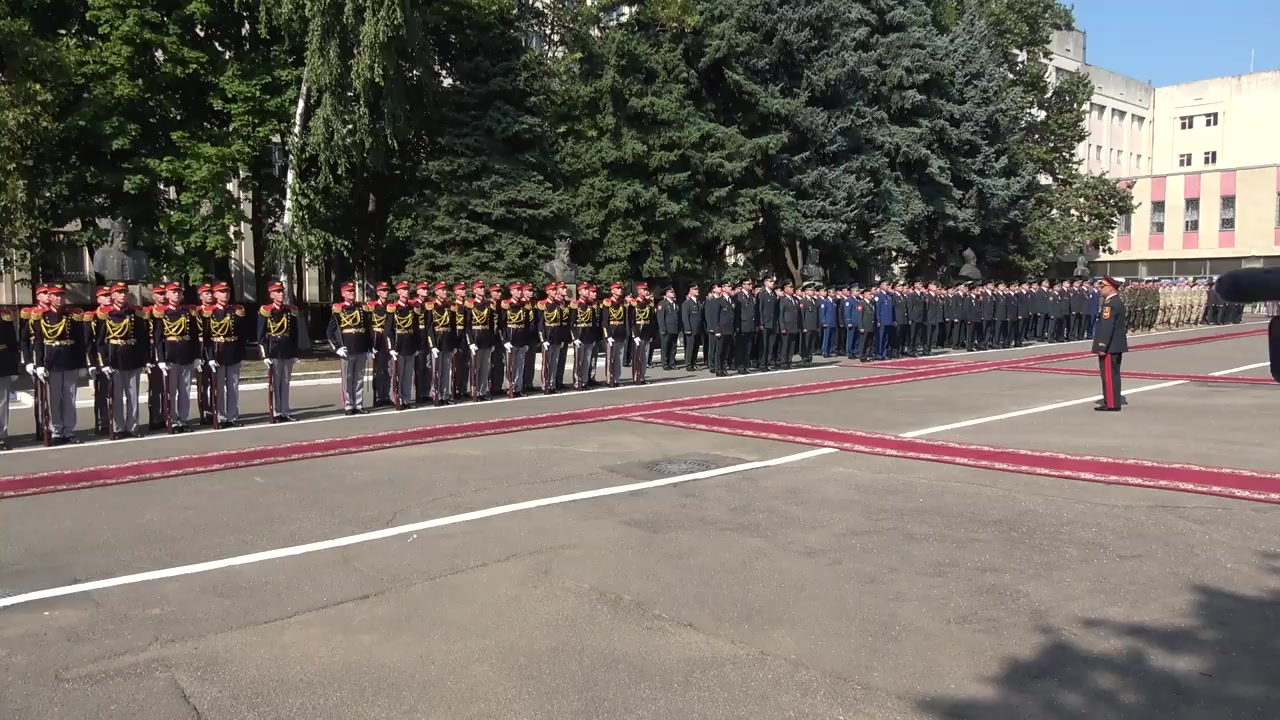 Ceremonie militar-protocolară la Ministerul Apărării dedicată aniversării a XXVIII-a de la formarea Armatei Naționale