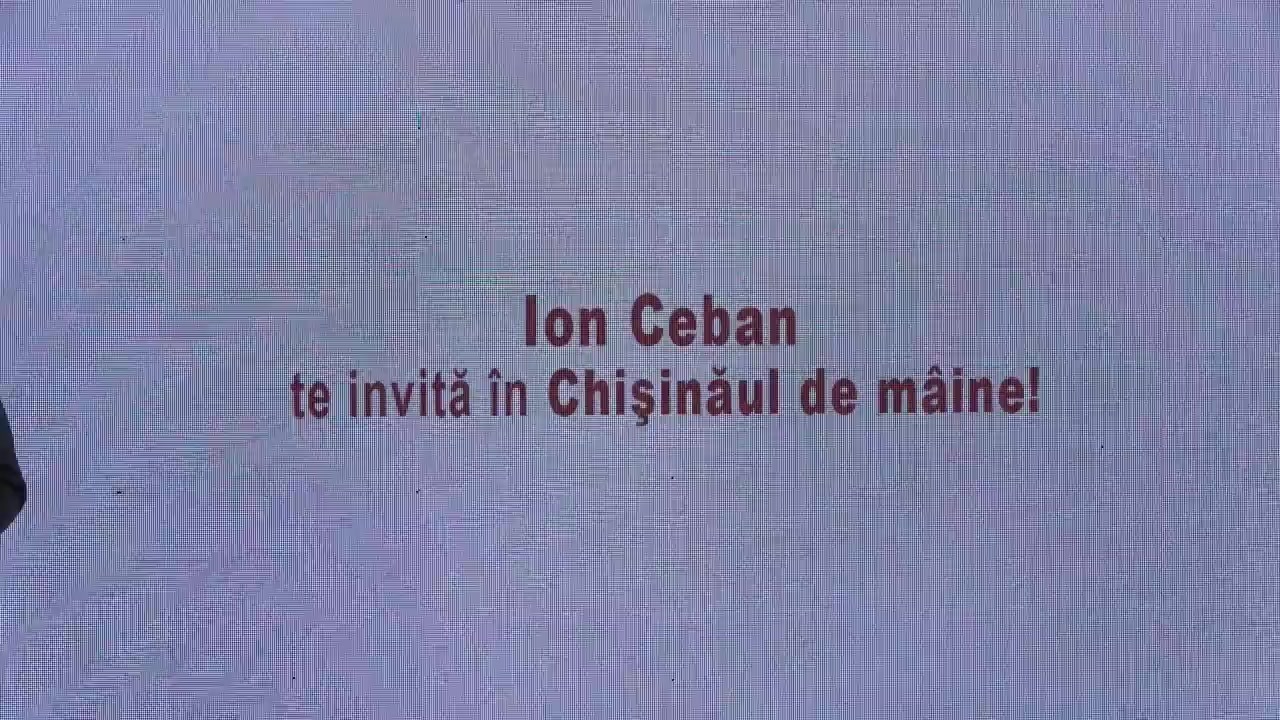 Conferință de presă susținută de candidatul Ion Ceban cu tema „Chișinău - Drumuri Moderne”