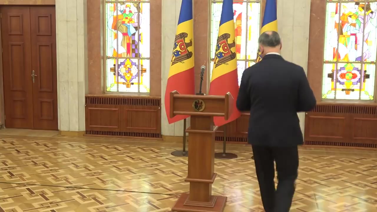 Declarațiile Președintelui Republicii Moldova, Igor Dodon, după ședința Consiliului Suprem de Securitate din 11 martie 2020