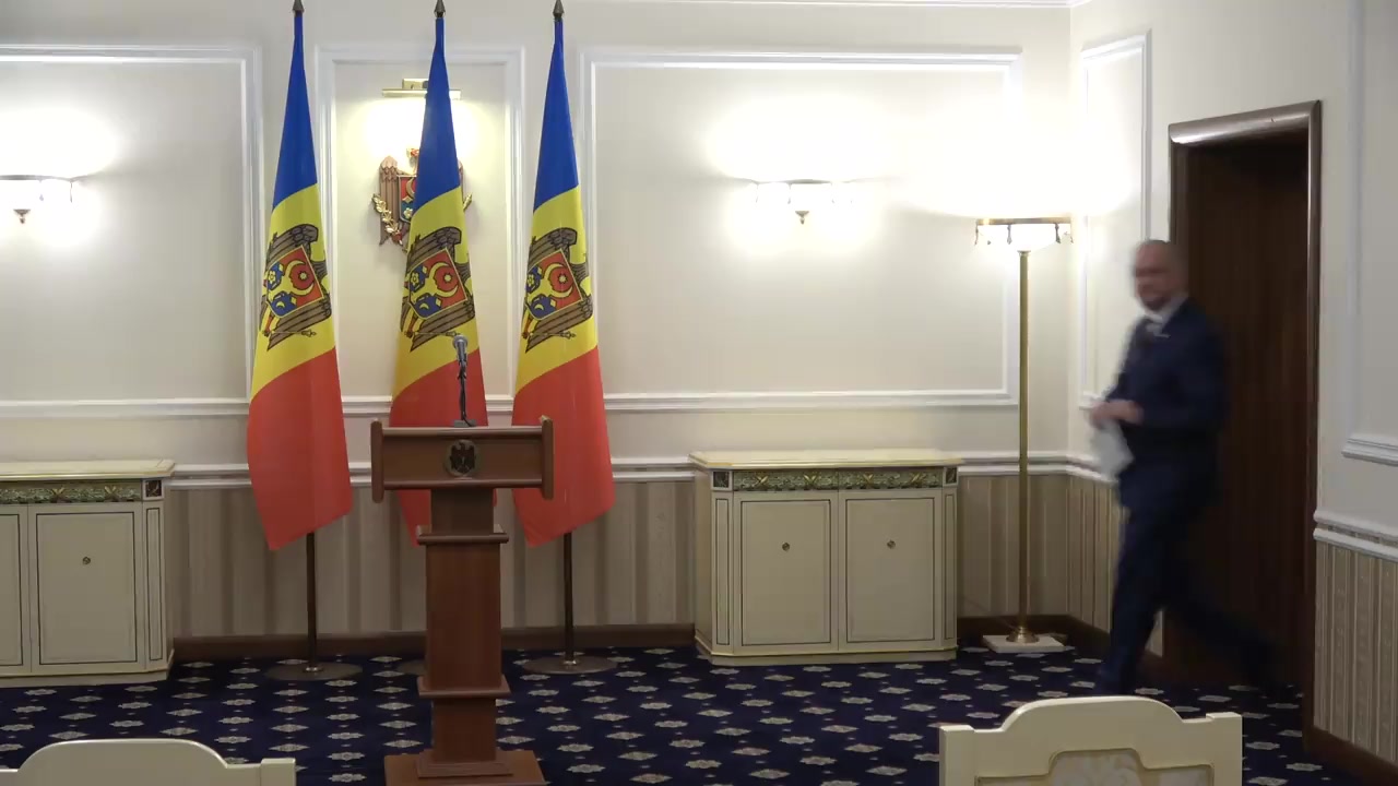 Declarații de presă după întrevederea Președintelui Republicii Moldova, Igor Dodon, cu conducerea țării