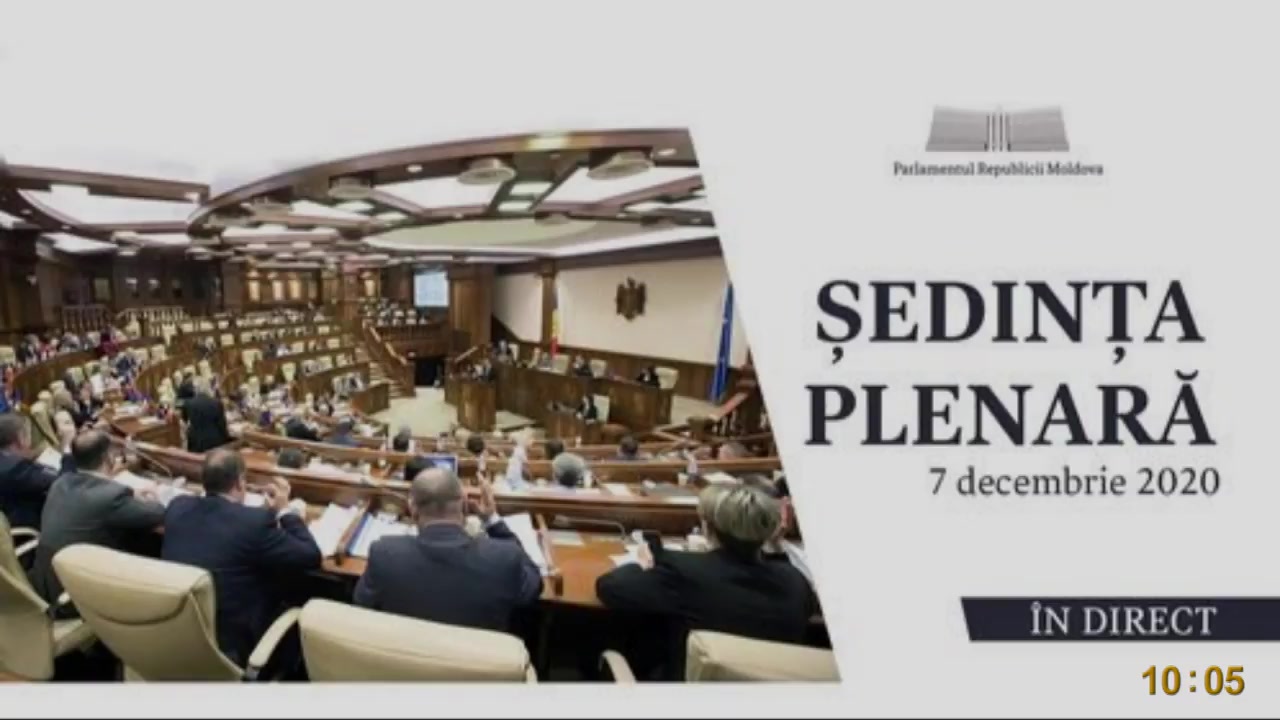 Ședința Parlamentului Republicii Moldova din 7 decembrie 2020