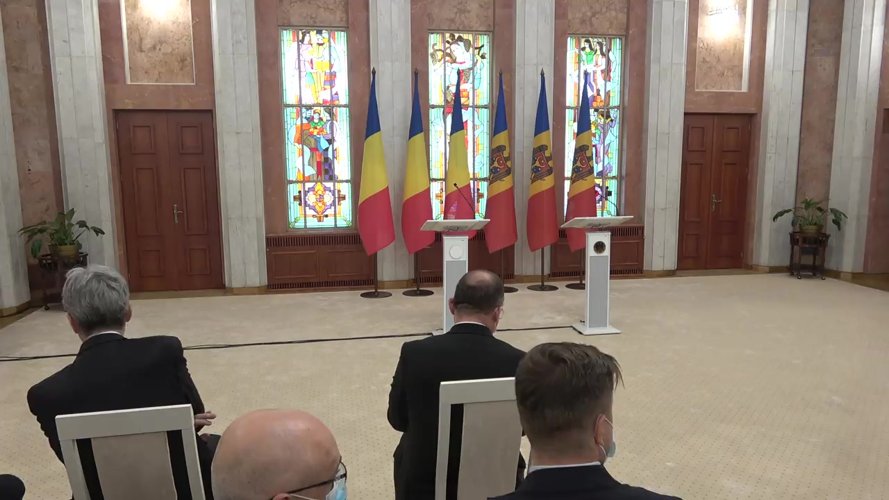 Declarații de presă susținute de Președintele Republicii Moldova, Maia Sandu, și Președintele României, Klaus Iohannis