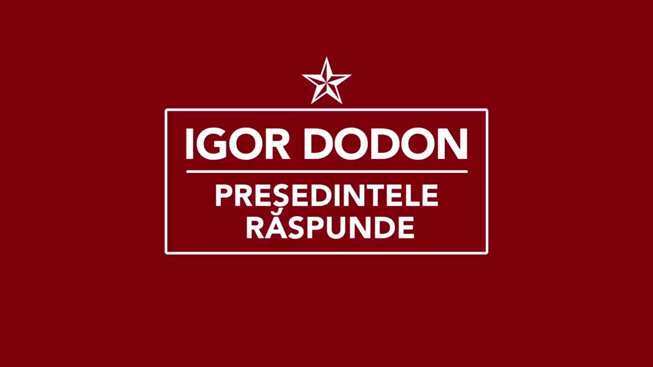 Președintele Igor Dodon răspunde