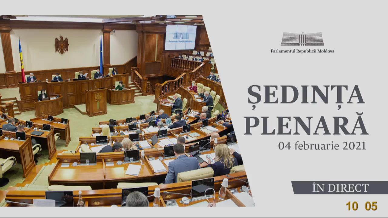 Ședința Parlamentului Republicii Moldova din 4 februarie 2021