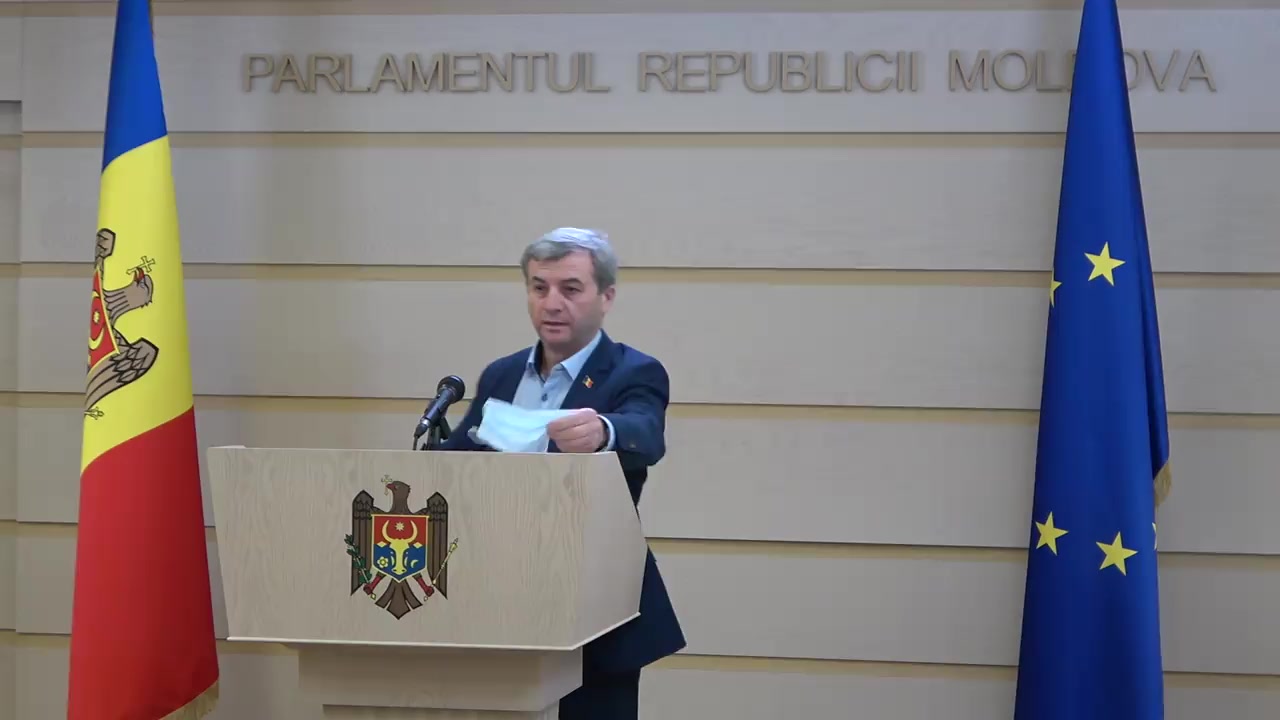 Declarațiile lui Corneliu Furculiță în timpul ședinței Parlamentului Republicii Moldova din 12 februarie 2021