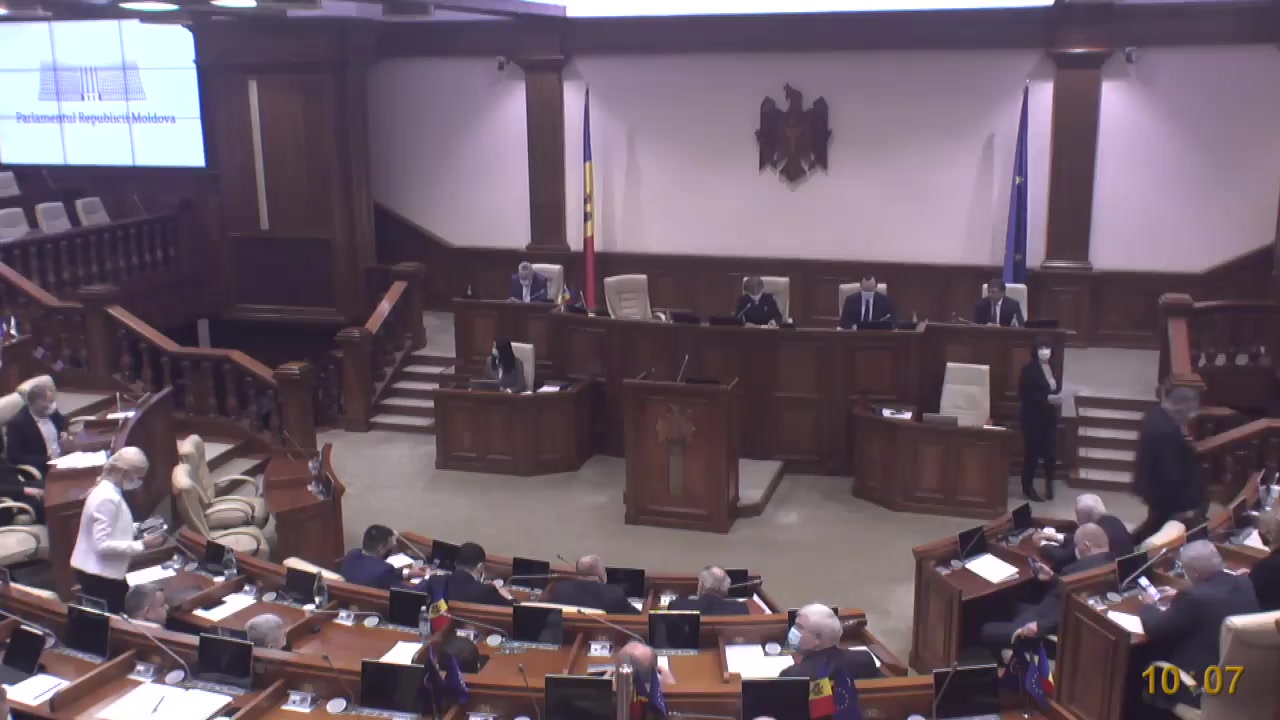 Ședința Parlamentului Republicii Moldova din 25 martie 2021