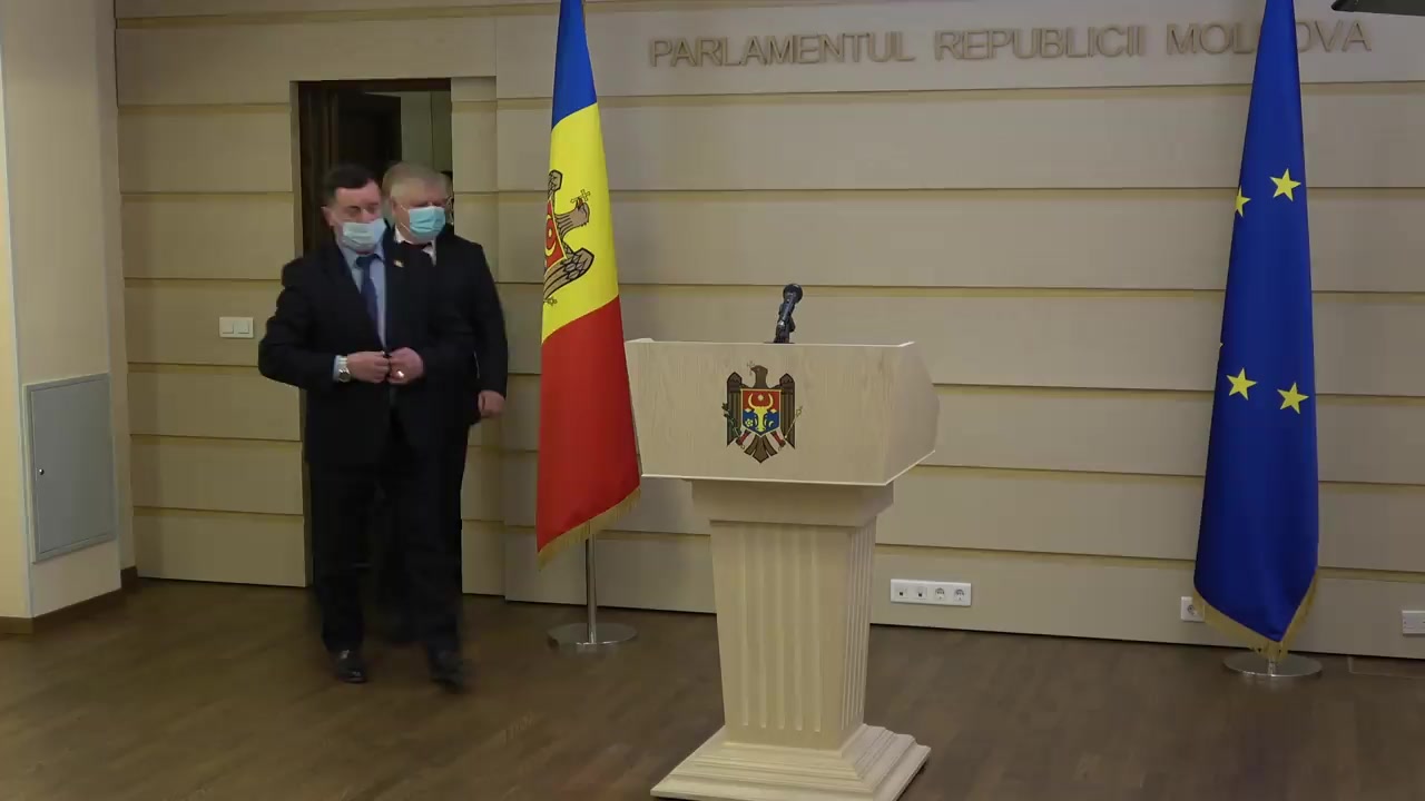 Briefing de presă susținut de fracțiunea PSRM înainte de ședința Parlamentului Republicii Moldova din 25 martie 2021
