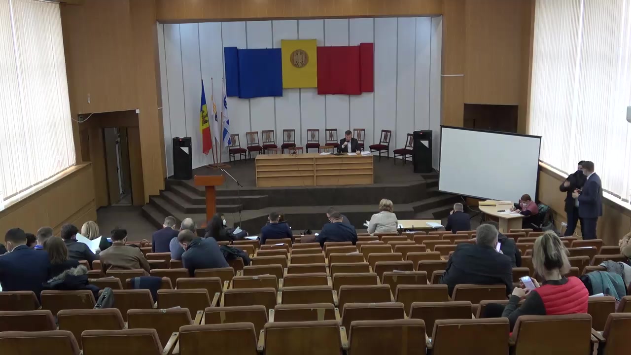 Ședința Consiliului Municipal Chișinău din 15 aprilie 2021