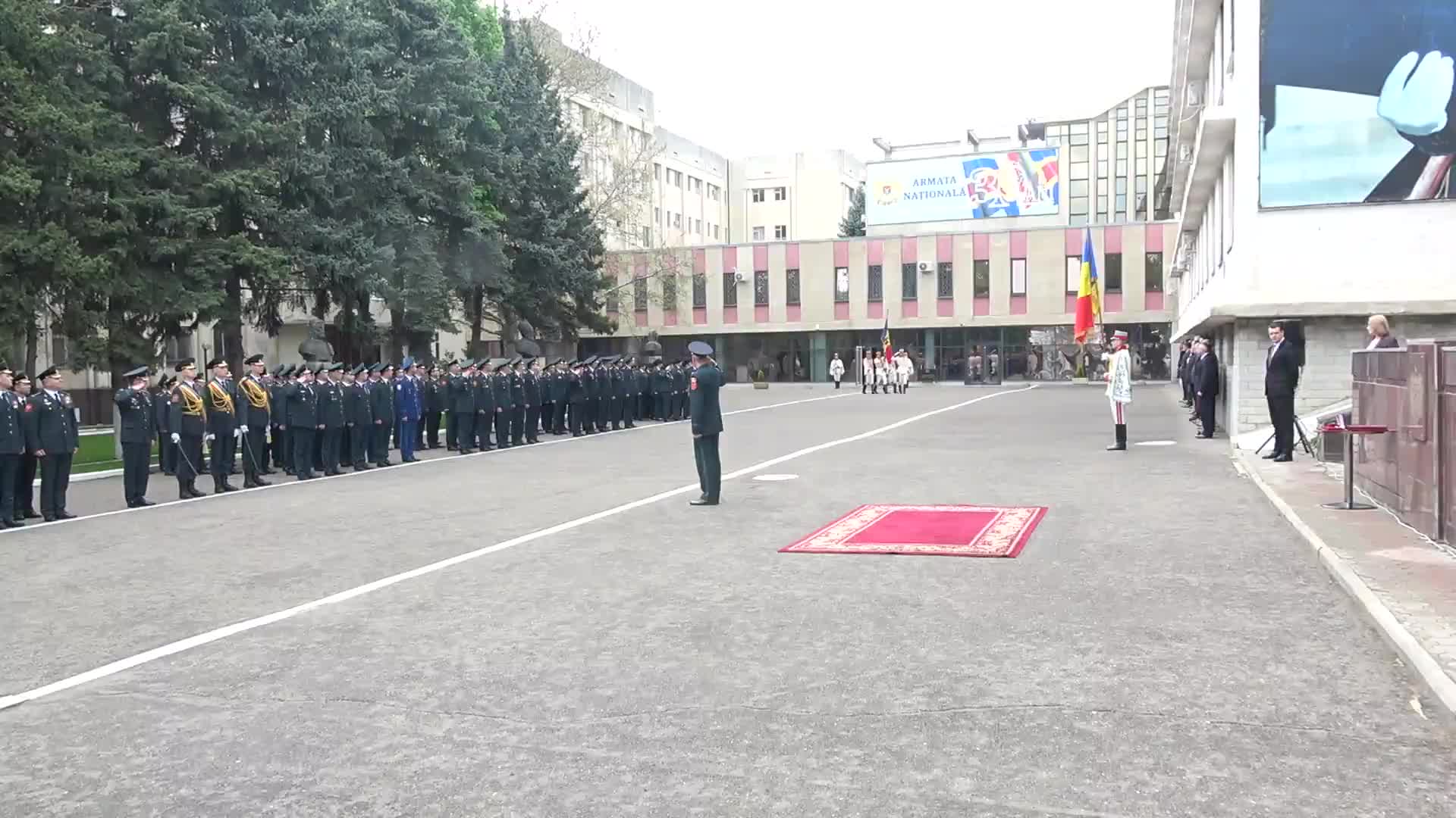 Ceremonia de celebrare a 30 de ani de la crearea Marelui Stat Major al Armatei Naționale