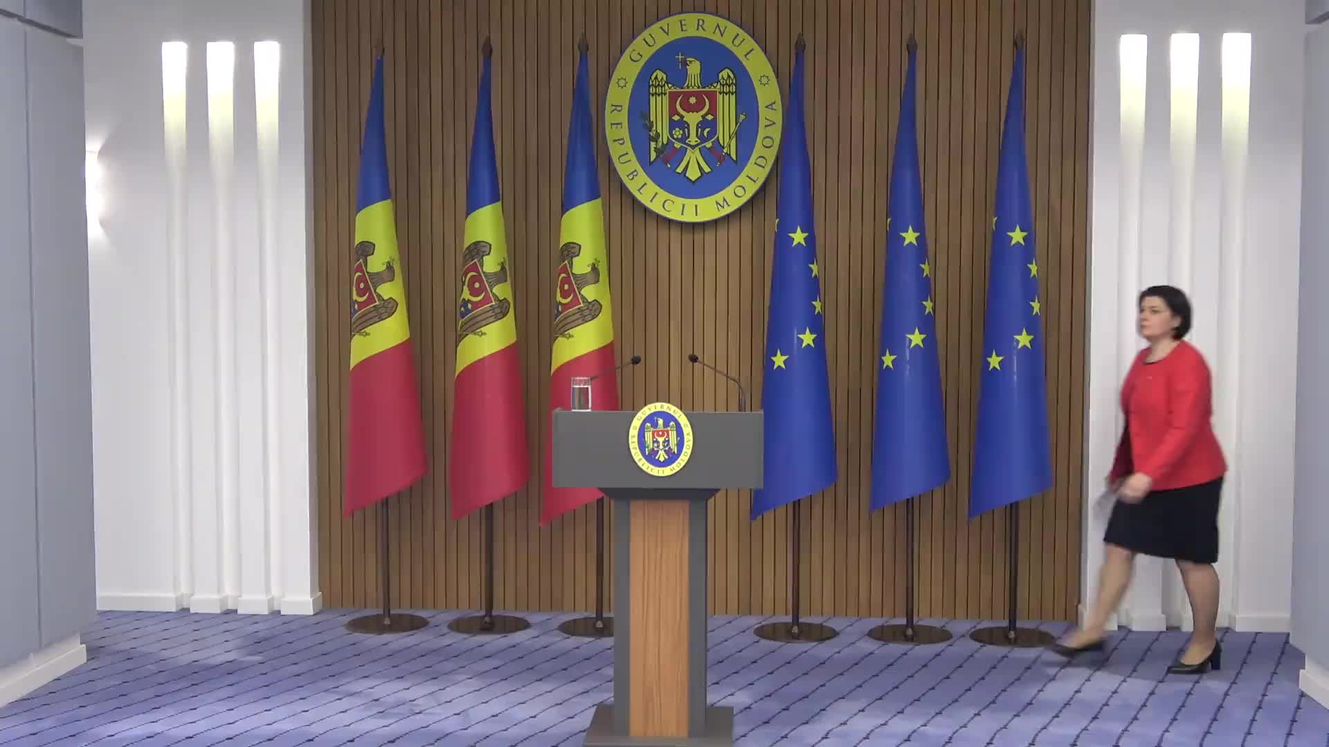 Conferință de presă susținută de prim-ministra Republicii Moldova, Natalia Gavrilița, după ședința Guvernului Republicii Moldova din 27 aprilie 2022