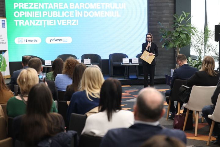 Evenimentul „Prezentarea Barometrului opiniei publice în domeniul tranziției verzi”