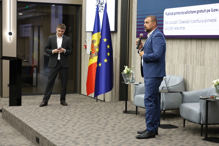 Lansarea oficială și prezentarea platformei iLaw.md