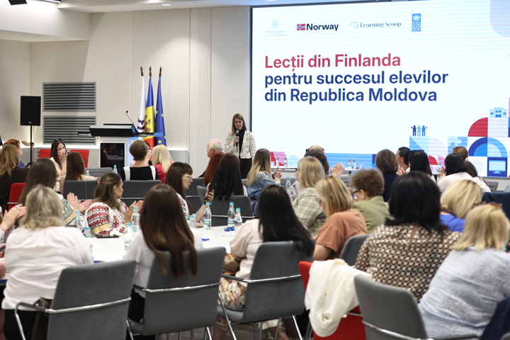 Evenimentul „Lecții din Finlanda  pentru succesul elevilor din Republica Moldova”