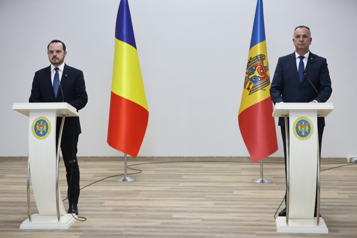 Briefing de presă susținut de ministrul Sănătății al Republicii Moldova, Emil Ceban, și ministrul Sănătății al României, Alexandru-Florin Rogobete