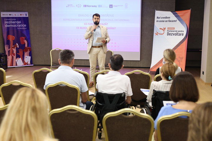 Evenimentul public organizat de Centrul Parteneriat pentru Dezvoltare „Cum transformăm următoarele alegeri în procese cu adevărat incluzive?”