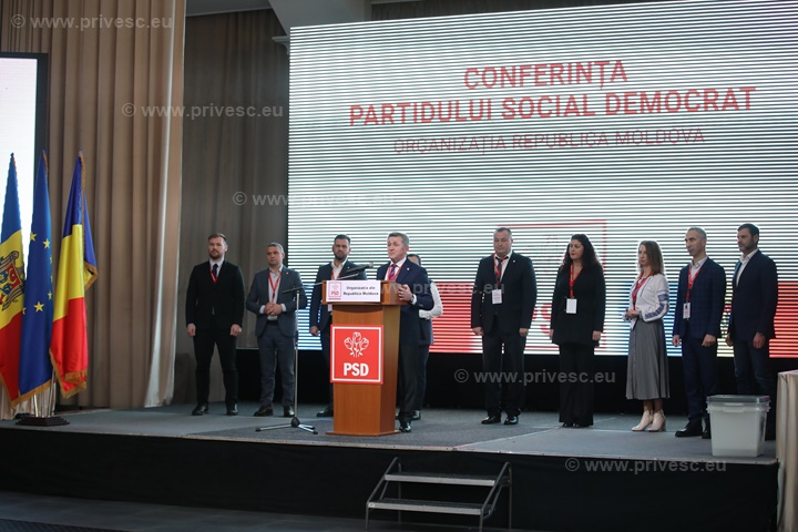 Conferința Partidului Social Democrat Organizația din Republica Moldova