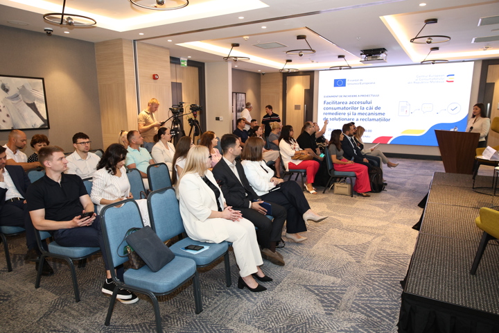 Evenimentul de închidere a proiectului „Facilitarea accesului consumatorilor la căi de remediere și la mecanisme de soluționare a reclamațiilor”