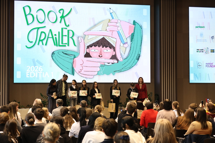 Premierea câștigătorilor Concursului Național de Book Trailer-e