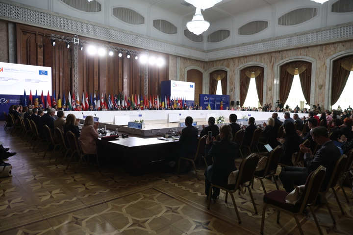 Deschiderea oficială a Sesiunii Ministeriale a Comitetului de Miniștri al Consiliului Europei