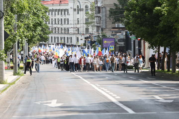 Marșul Familiei organizat de Partidul Socialiștilor din Republica Moldova