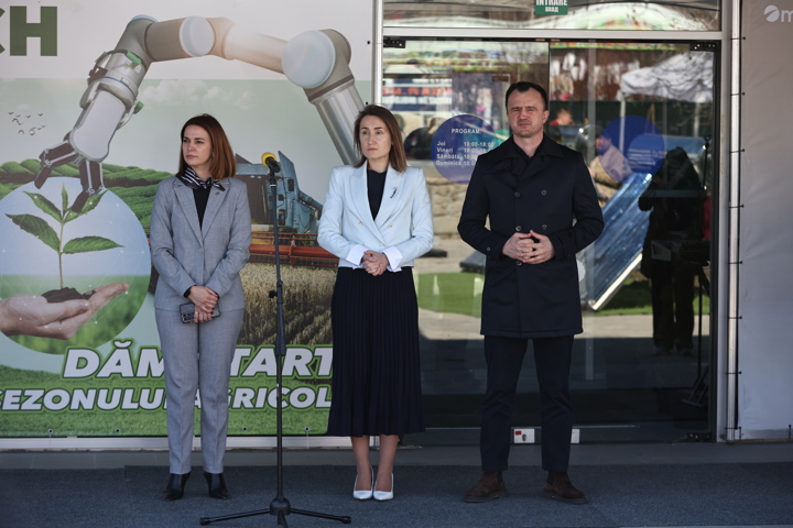 Inaugurarea Expoziției Internaționale Specializate „Moldagrotech”, ediția XXXXVII-a