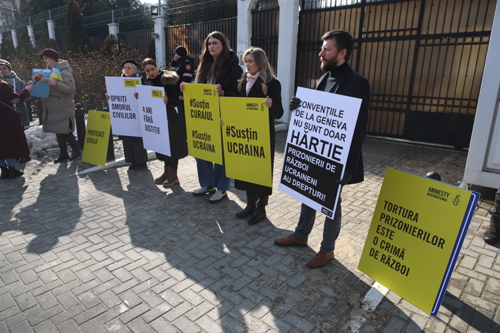 Acțiune publică dedicată reafirmării angajamentului pentru adevăr, justiție și despăgubiri pentru victime