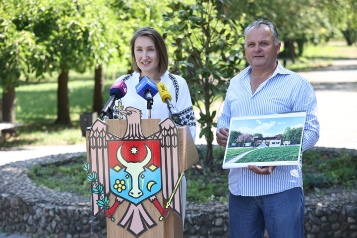 Conferință de presă organizată de Centrul Internațional de Expoziții „Moldexpo” S.A. de prezentare a proiectului de amenajare și valorificare a zonei de parc de pe teritoriul Moldexpo