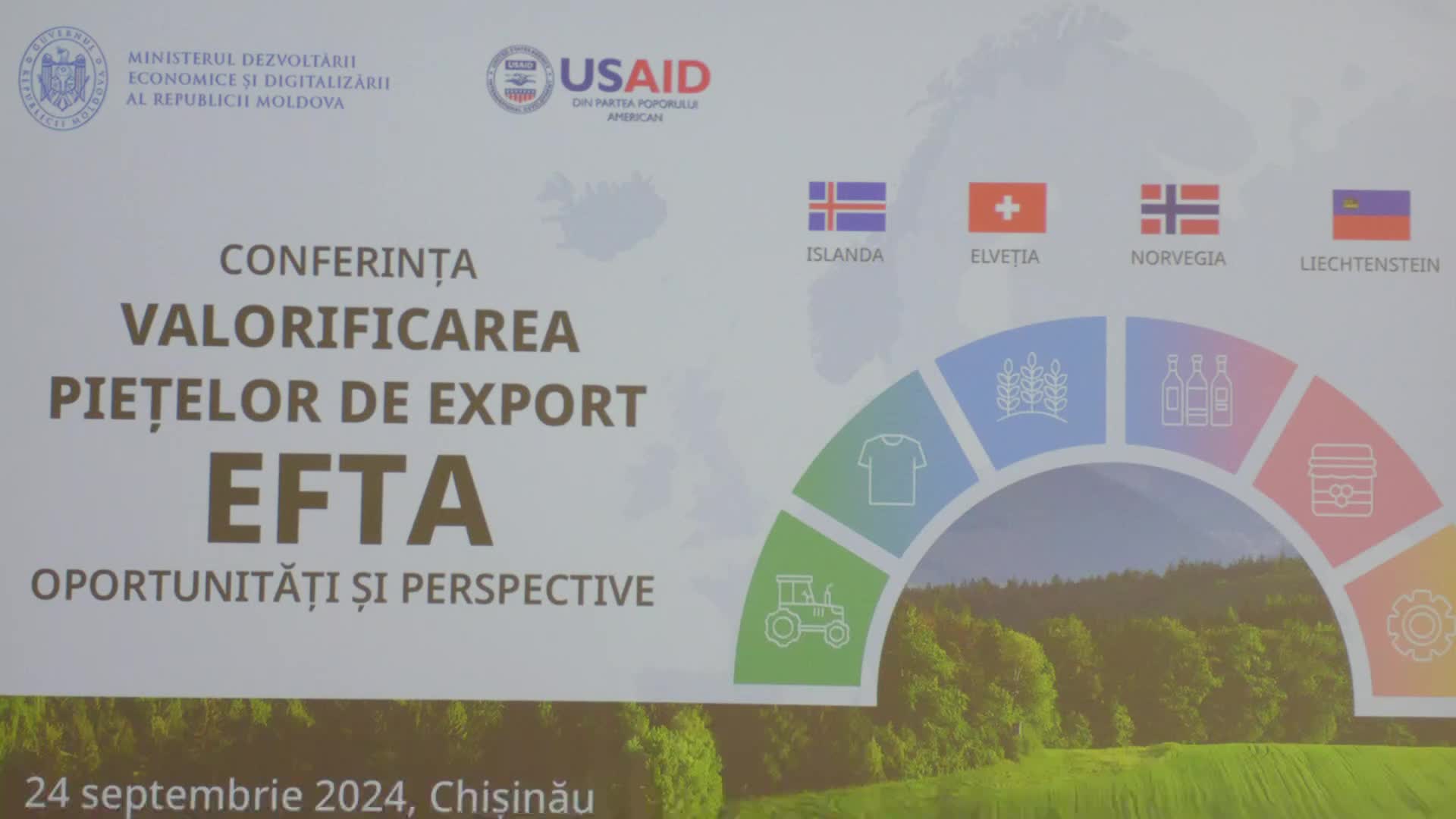 Conferința „Valorificarea piețelor de export EFTA: oportunități și perspective”