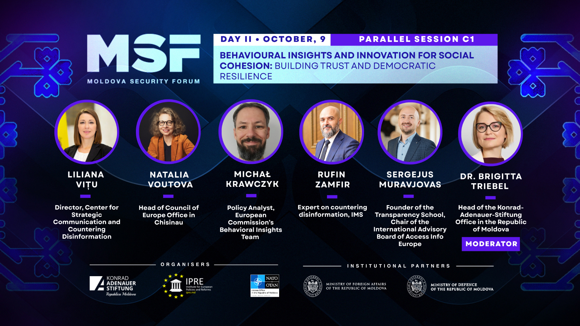 Moldova Security Forum 2026. Construirea încrederii și a rezilienței democratice. Concluziile forumului