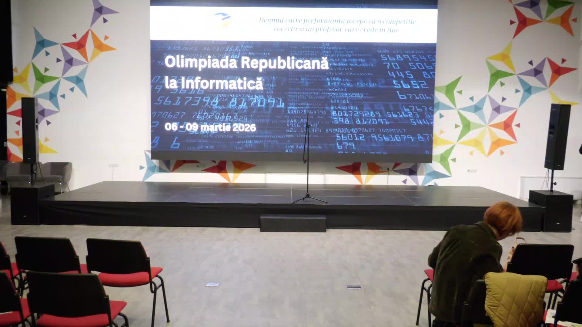 Festivitatea de deschidere a Olimpiadei Republicane la Informatică
