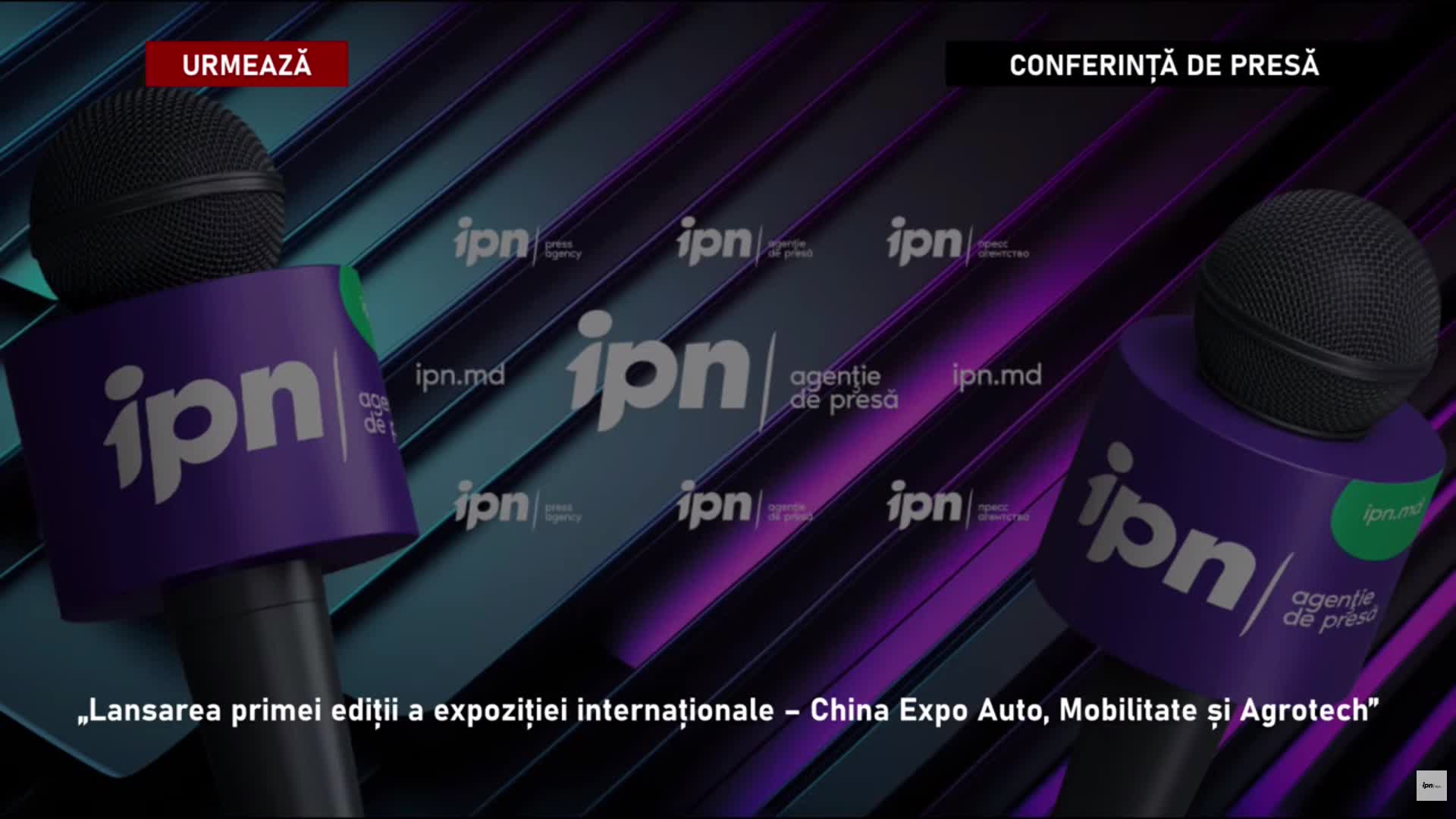 Conferința de presă dedicată lansării primei ediții a expoziției internaționale „China Expo Auto, Mobilitate și Agrotech”