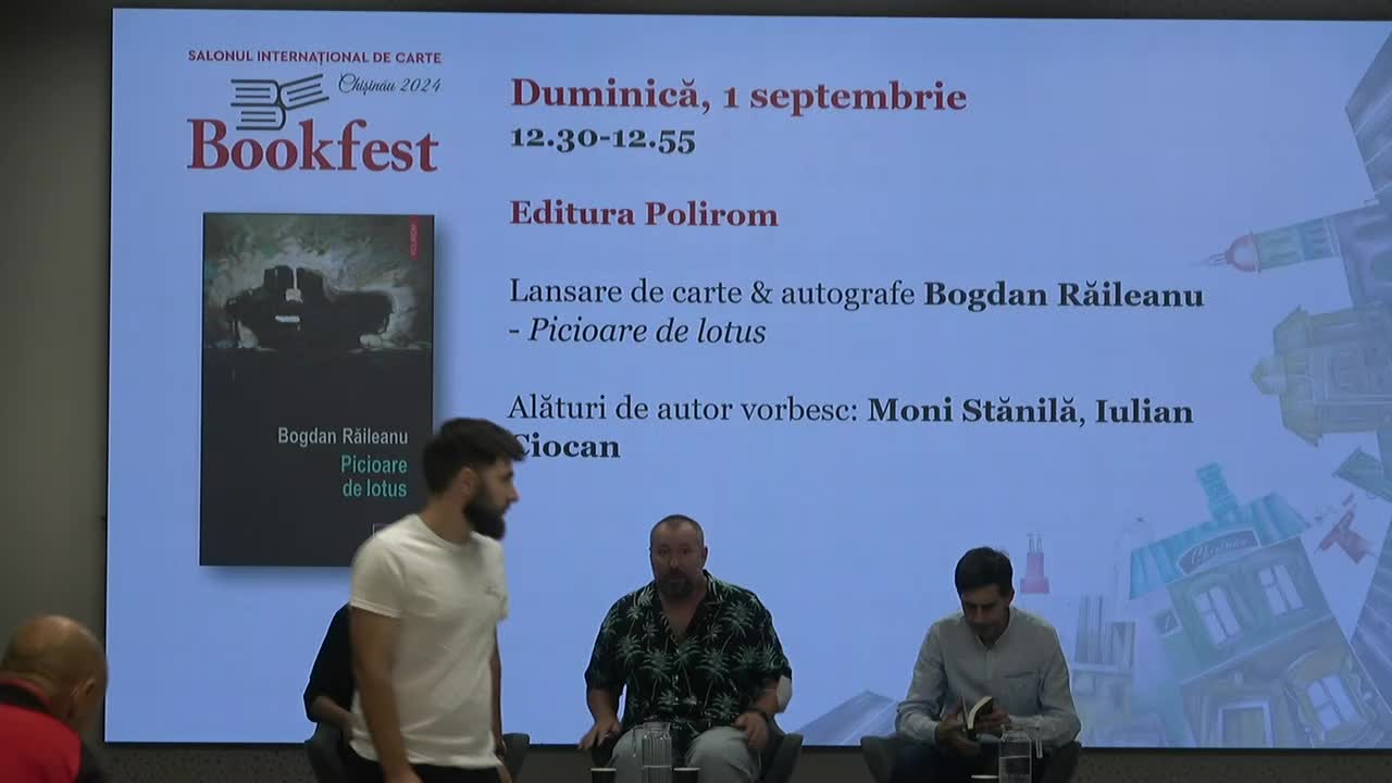 Lansarea cărții „Picioare de lotus” de Bogdan Răileanu